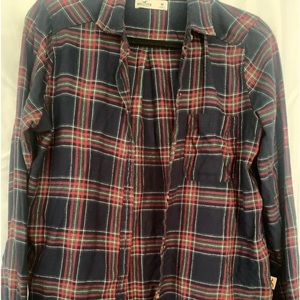 Girls Medium Holister Flannel